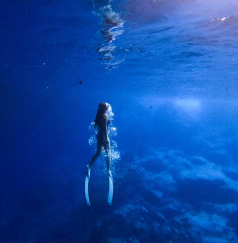 사이판 그로토 프리다이빙