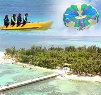 마나가하섬+패러세일링+바나나보트