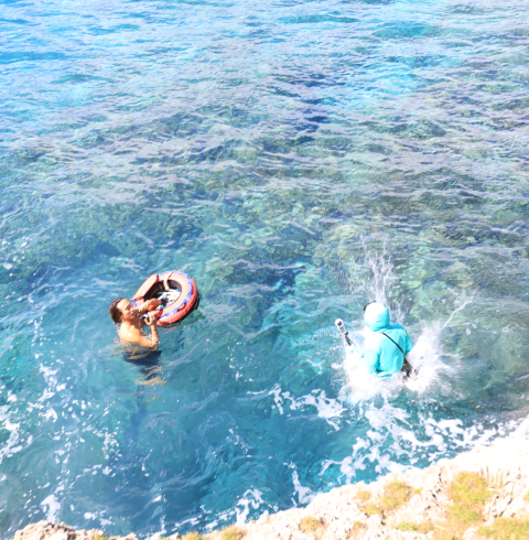 사이판 그로토 프리다이빙