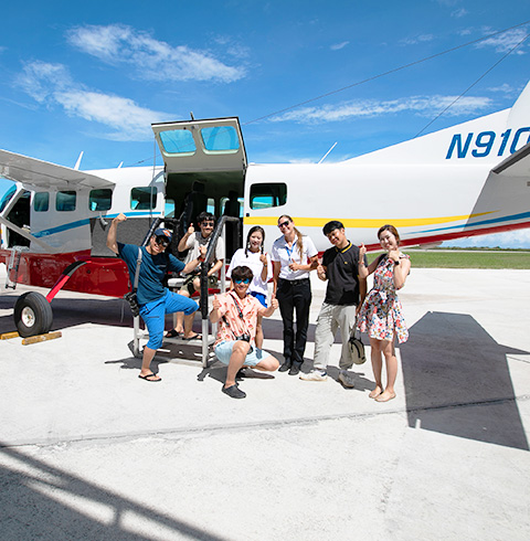 사이판 경비행기