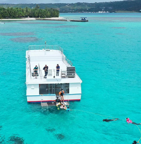 마나가하섬 투어 + 보트 스노클링 